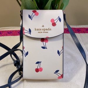 Kate Spade staci cherry north south crossbody